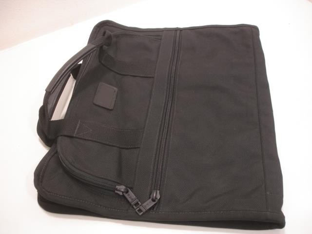 TUMI Alpha Slim Large Screen Laptop Briefcase Ballistic Nylon Double Handles Blk image 5