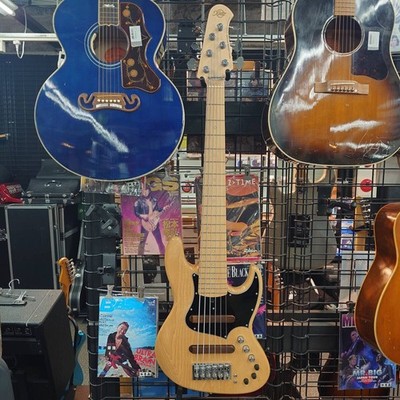 Xotic XJ-1T ジャズベース Electric Bass Guitar Xotic XJ-1T Active Jazz 6 String Natural Made