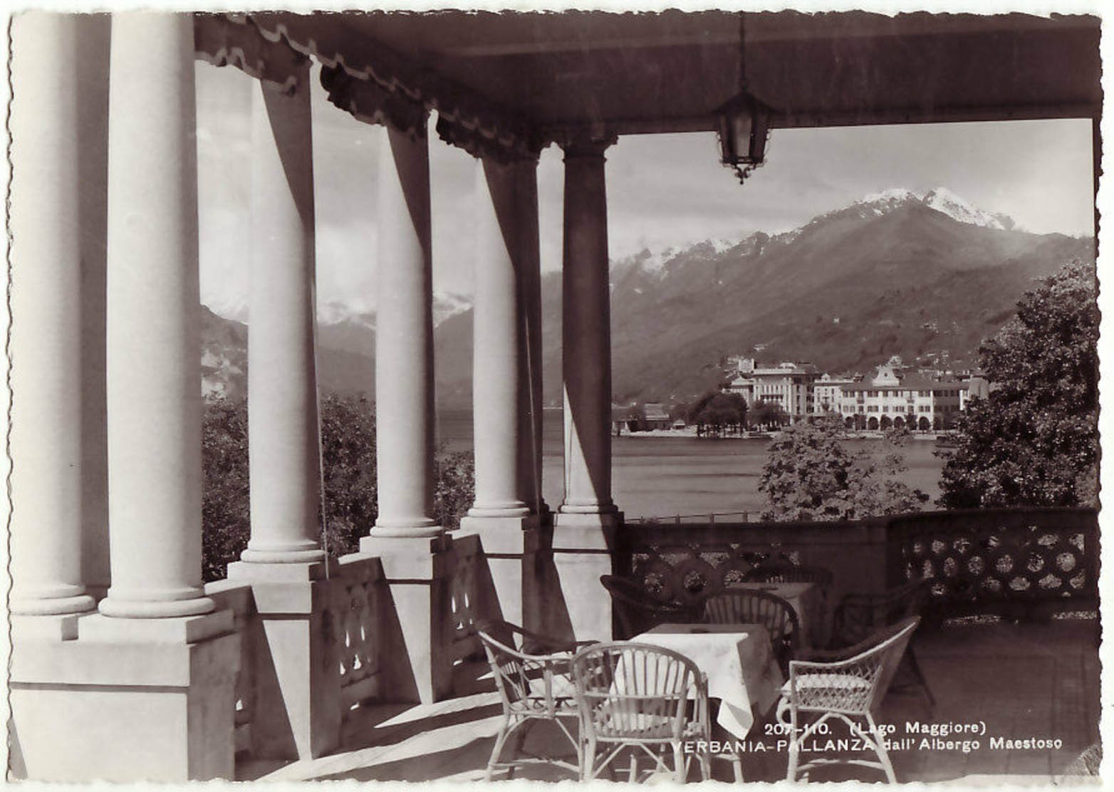 VERBANIA - PALLANZA DALL'ALBERGO MAESTOSO -22304-