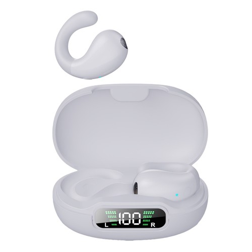 Ultra Open Ear Earbuds - Clip-On Bone Conduction Headphones, Waterproof - Picture 3 of 19