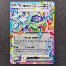Terapagos ex 179/217 - Mega Ascended Heroes Double Rare - Pokemon TCG English 