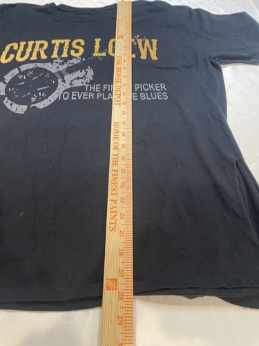 Curtis Loew The Finest Picker To Ever Play The Blues XL T-Shirt defekt siehe Beschreibung - Bild 8 von 10
