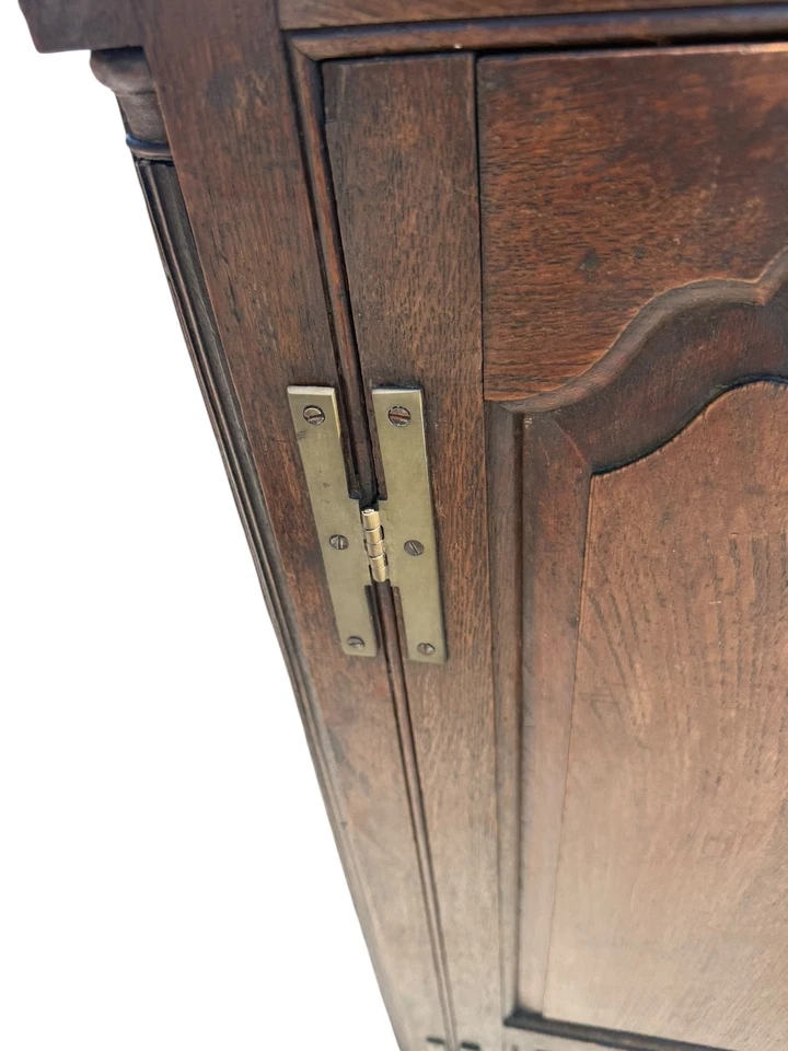 Armário antigo grande George III chippendale 1780 empregadas domésticas libré - Imagem 3 de 4