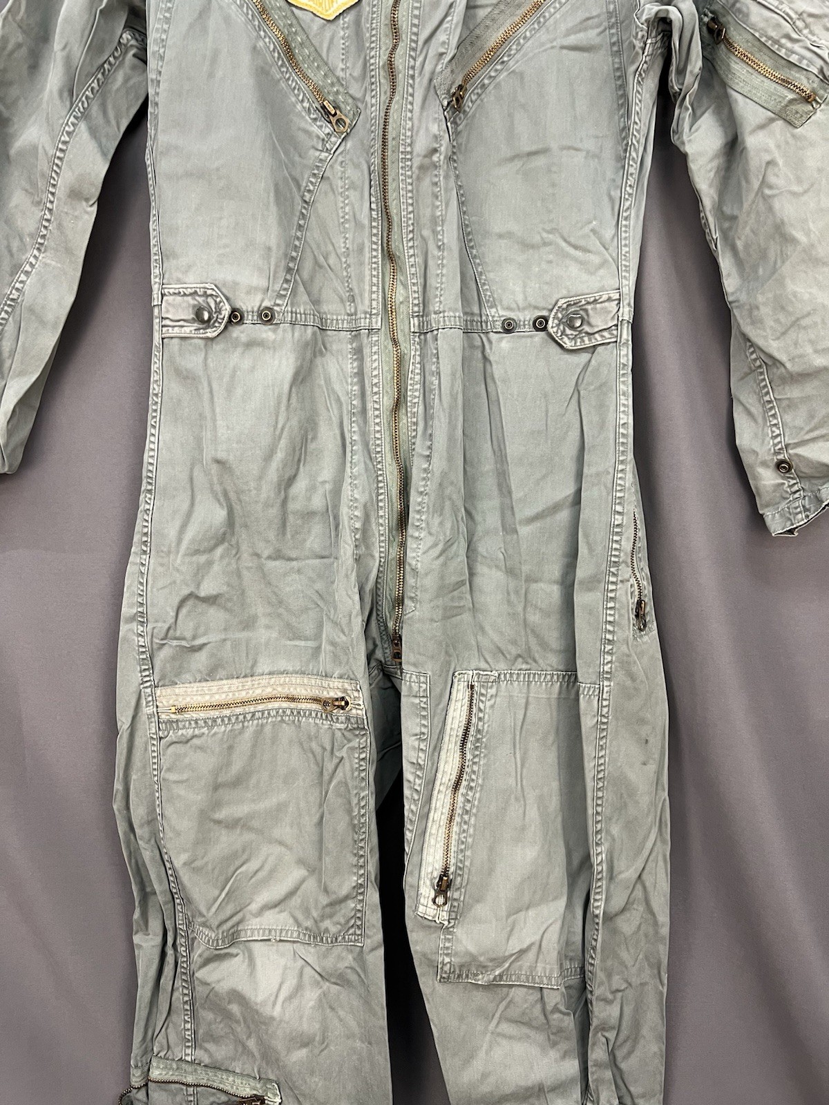 Vintage 1968 USAF Very Light K-2B Coverall Flying Suit Mens Flight Size Small (2