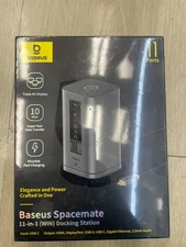 Baseus Docking Station, Spacemate (Win) 11 in 1 Triple Display 4K HDMI + DP -NEW