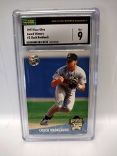 ⚾1992 Fleer Ultra Award Winners Chuck Knoblauch #2 CSG 9 Rookie of the Year