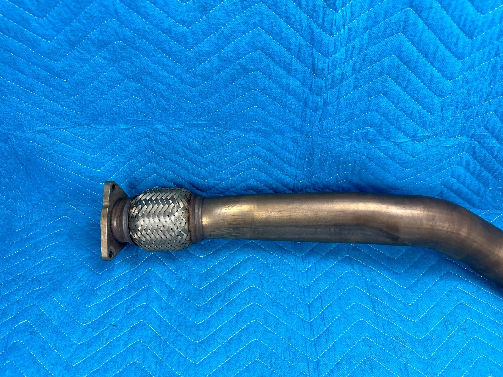 Bentley Flying Spur W12 Exhaust Pipe w/ Catalyst Passenger Side 29k 2006-2012 OE