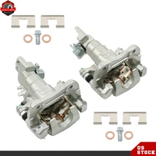 Rear Brake Calipers w/ Bracket Pair 2 for Honda Accord 1998-2006 2007 2.4L 3.0L