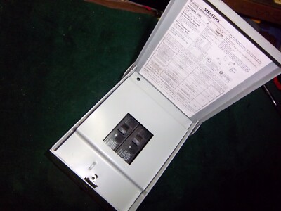 NRE Siemens Outdoor Load Center W0204MLn1060 Series A Type 3R ~ Aisle G