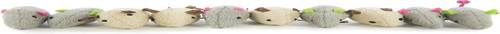 Smartykat Skitter Critters Value Pack Catnip Cat Toys - Gray/Cream, Set of 10 - Picture 12 of 12