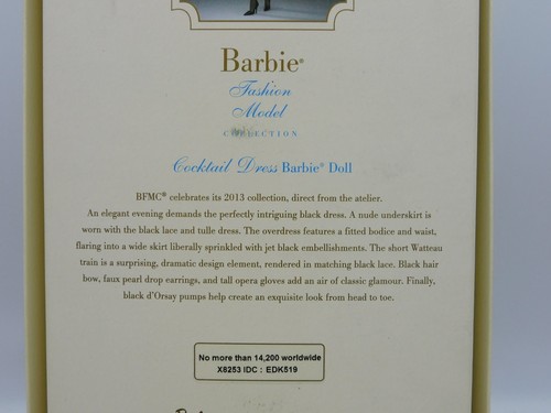 Barbie Cocktail Dress Silkstone Gold Label Fashion doll X8253 BFMC NRFB 2012 - Foto 13 di 18