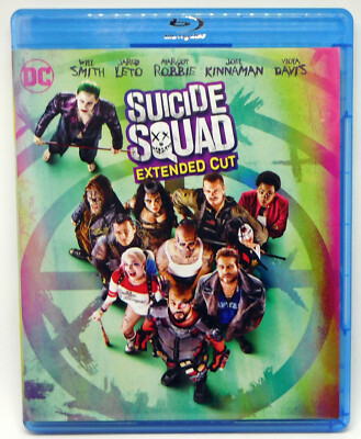 Suicide Squad Extended Cut - DC Heroes Universe Blu-Ray