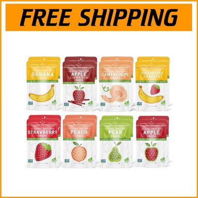 Flavorful Freeze-Dried Fruit Crisps - 16 Variety Pack for Guilt-Free Snacking