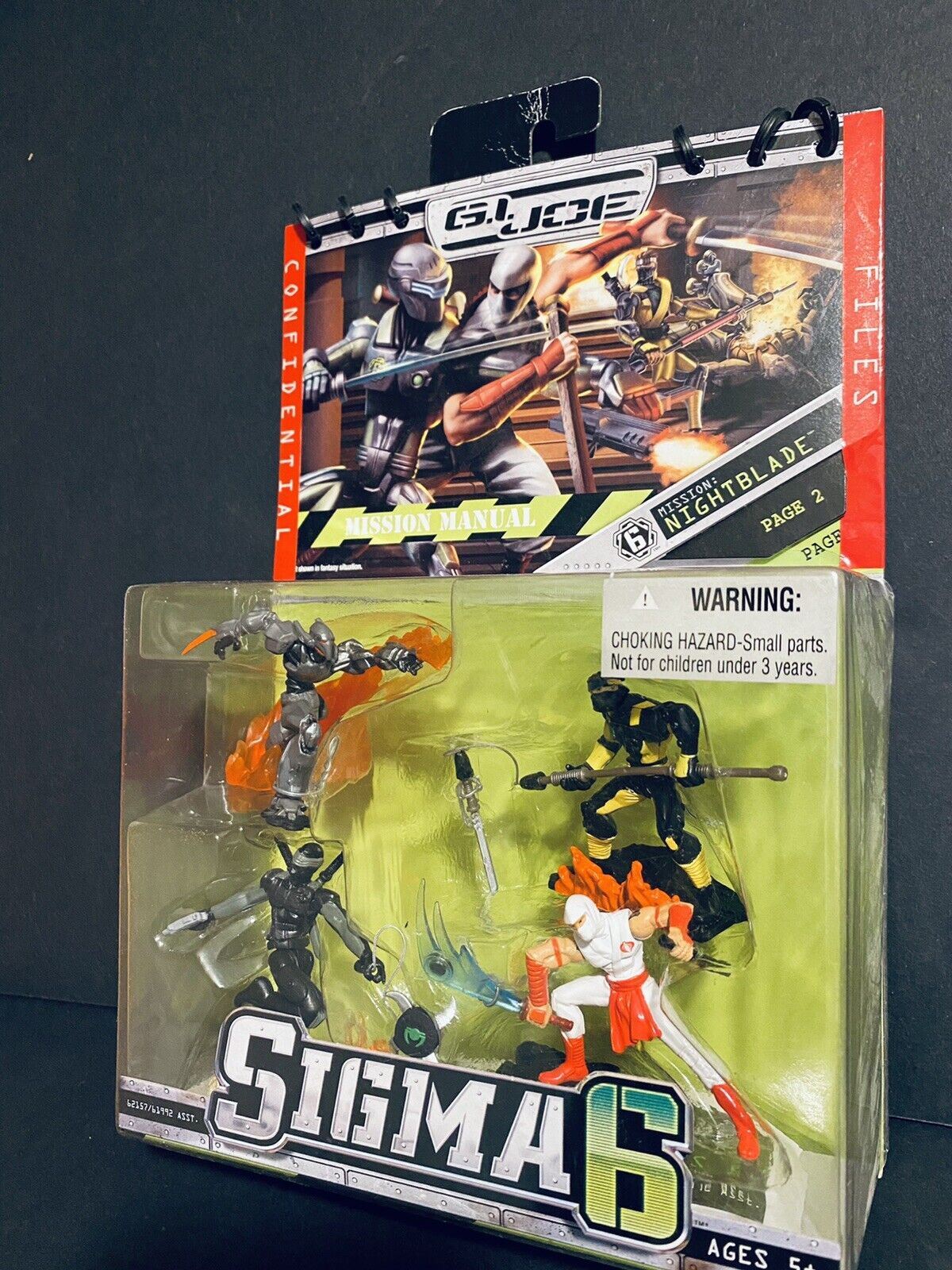 G.I. Joe: Sigma 6 - Mission: Nightblade Action Figures