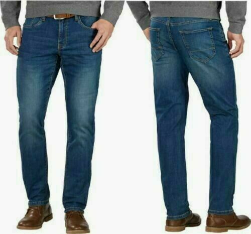 's Comfort Stretch Straight Leg Jeans
