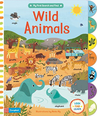 Wild Animals (My First Search and Find) - Board book NEW Neiko Ng (Illus 30 Jun.