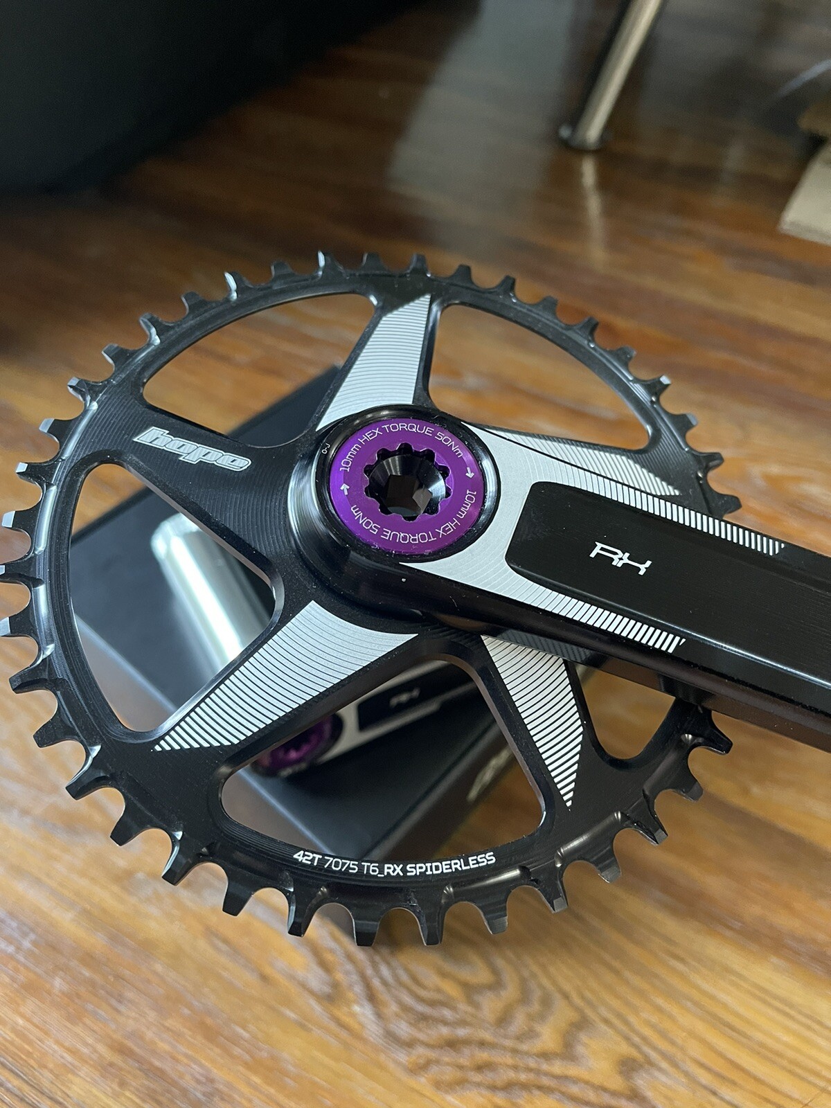 HOPE RX170mm/BB/チェーンリング42T Amazon.co.jp: SRAM RIVAL GXP Crankset 175mm 42t hope