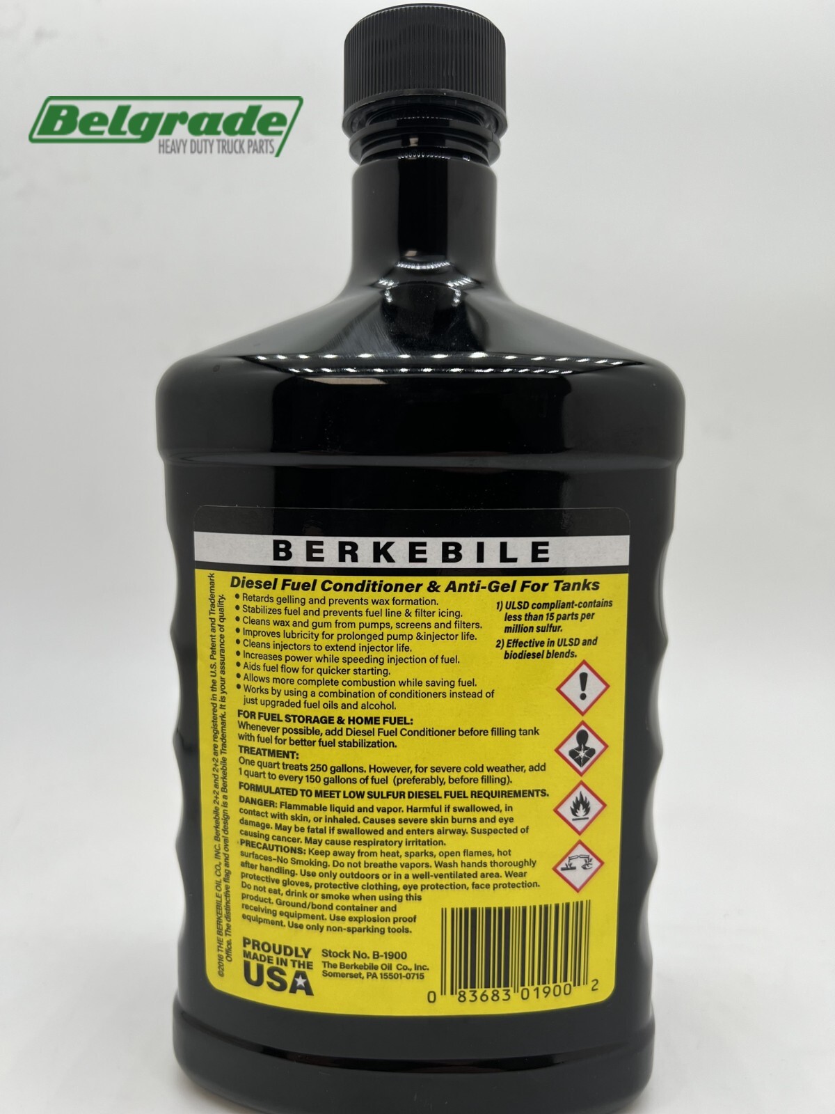 Diesel Fuel Conditioner 32 oz. by Berkebile Oil 2 + 2 B1900 eBay