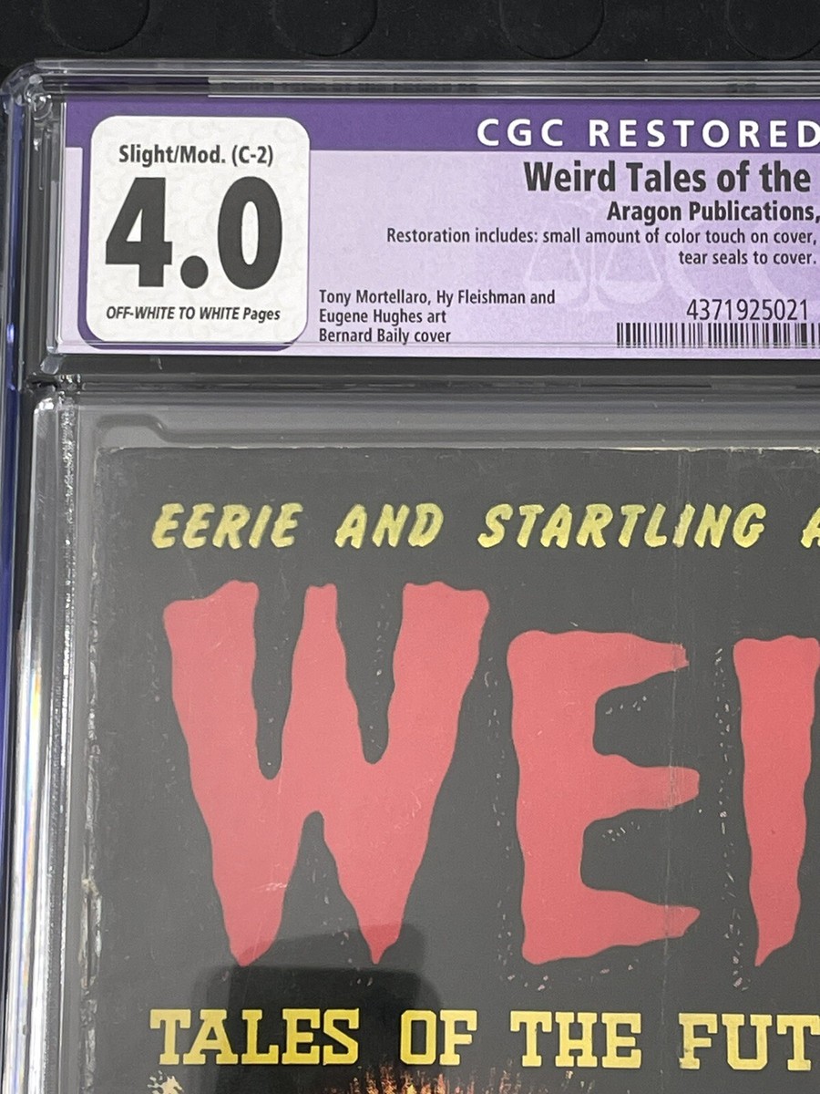 Weird Tales of the Future #6 - Aragon Publications 1953 CGC