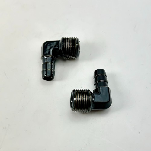 3/8 HOSE BARB ELBOW X 3/8 MALE NPT Brass Pipe Fitting Thread Gas Fuel Water Air