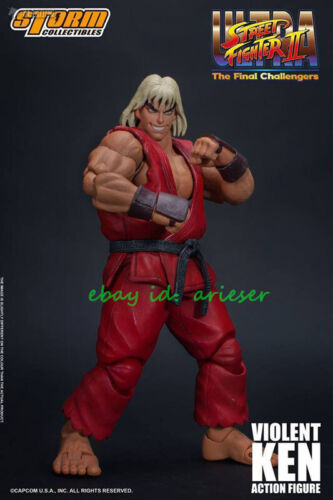 Storm Collectibles 1/12 Violent Ken Ultra Street Fighter 2 In Stock New Toys - Afbeelding 1 van 11