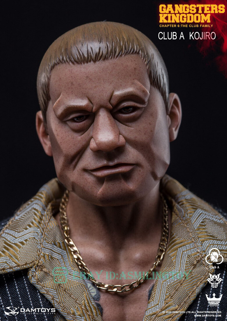 DAMTOYS GK021 Gangsters Kingdom Club A KOJIRO 1/6 Action Figures