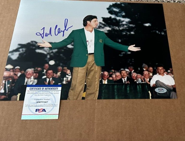 Fred Couples Autographed Signed 1992 MASTERS 11X14 PHOTO PSA/DNA COA AUTHENTIC PGA #2 