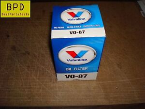 Valvoline Oil Filter Chart