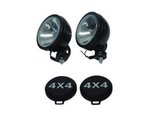 2pcs 6 Clear Lens Off Road Light Truck Drivingfog Light With Stone Cover