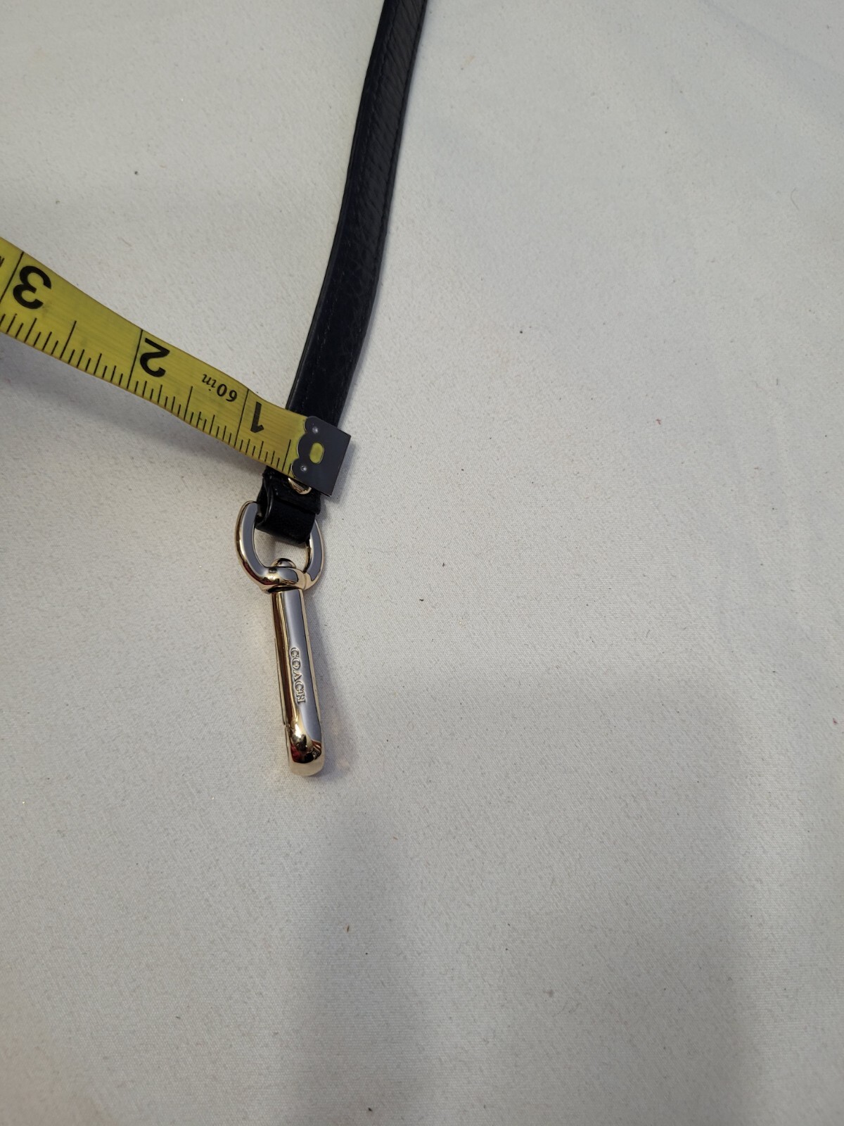 Coach Black Leather Replacement Shoulder Strap eBay