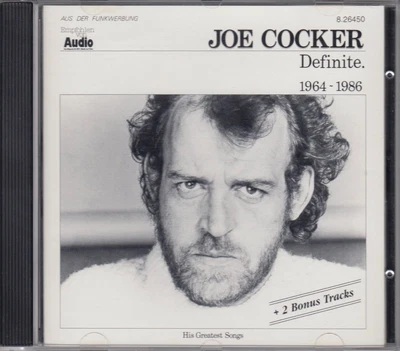 JOE COCKER Definite. 1964 - 1986 Best Of CD Album 1987 RAR & NEUWARE 80s Blues - Bild 1 von 4