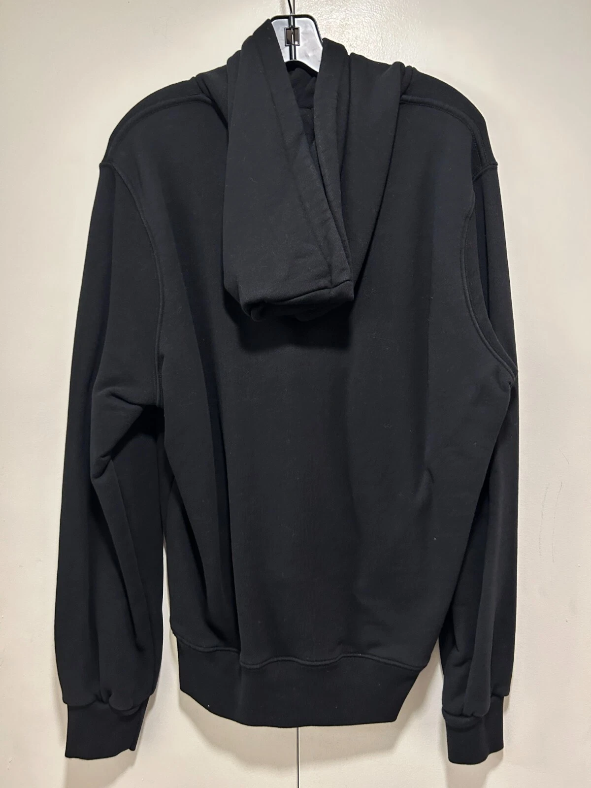 FELPA CON CAPPUCCIO CON LOGO AMIRI PAISLEY CORE TAGLIA SMALL Nero S S 21