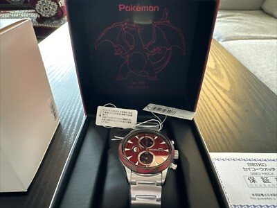 seiko&pokemon 時計 The Pokémon x Seiko Charizard Watch! - YouTube