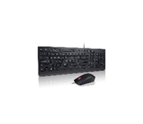 Lenovo Essential Wired Combo - Tastatur-und-Maus-Set - USB - GB - für 100e (2nd