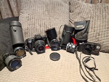 Konvolut Kameras und Objektive ungeprüft Restposten.