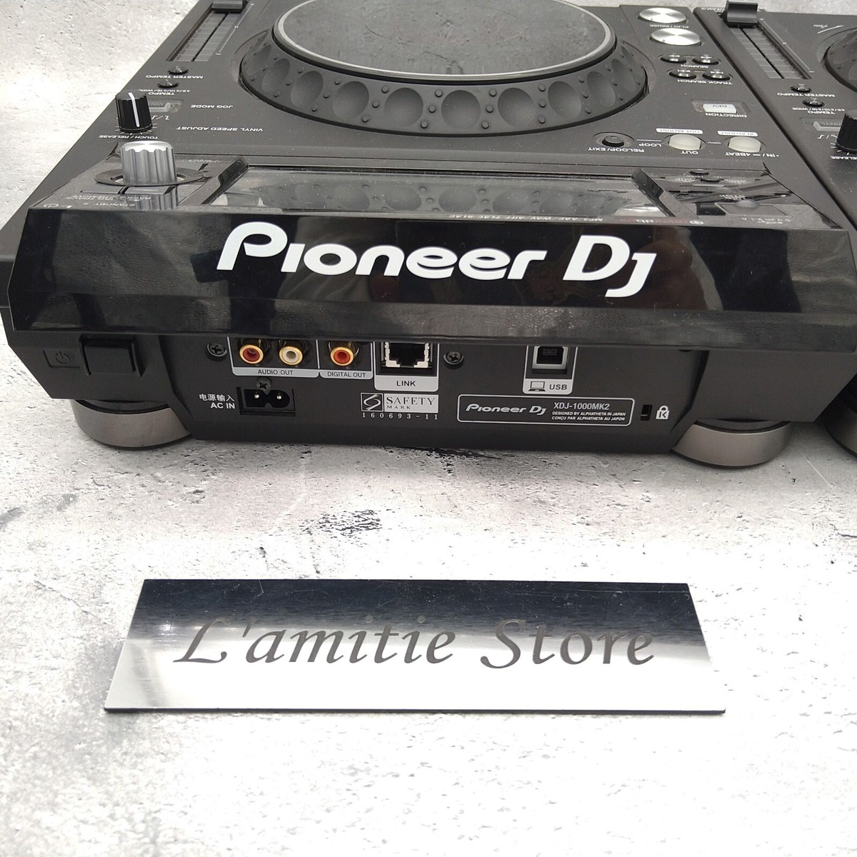 XDJ1000mk2 2台セット Pioneer DJ ( パイオニア ) XDJ-1000MK2 DJ用マルチプレーヤー2