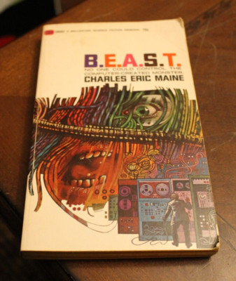 B.E.A.S.T. ~ Charles Eric Maine ~ 1967 Ballantine PB 1USPR
