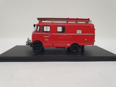 1/43 RARE MERCEDES-BENZ L319 TRUCK FEUERWEHR LUDECK 1957 NEO 96806