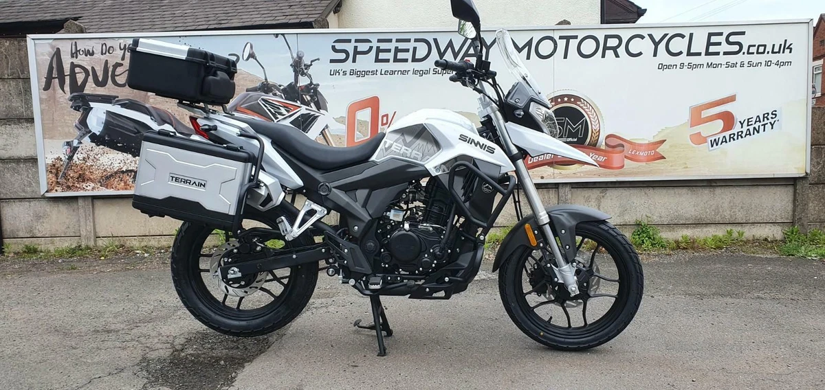 Sinnis Terrain 125cc motorcycle motorbike commuter NEW EFI MODEL