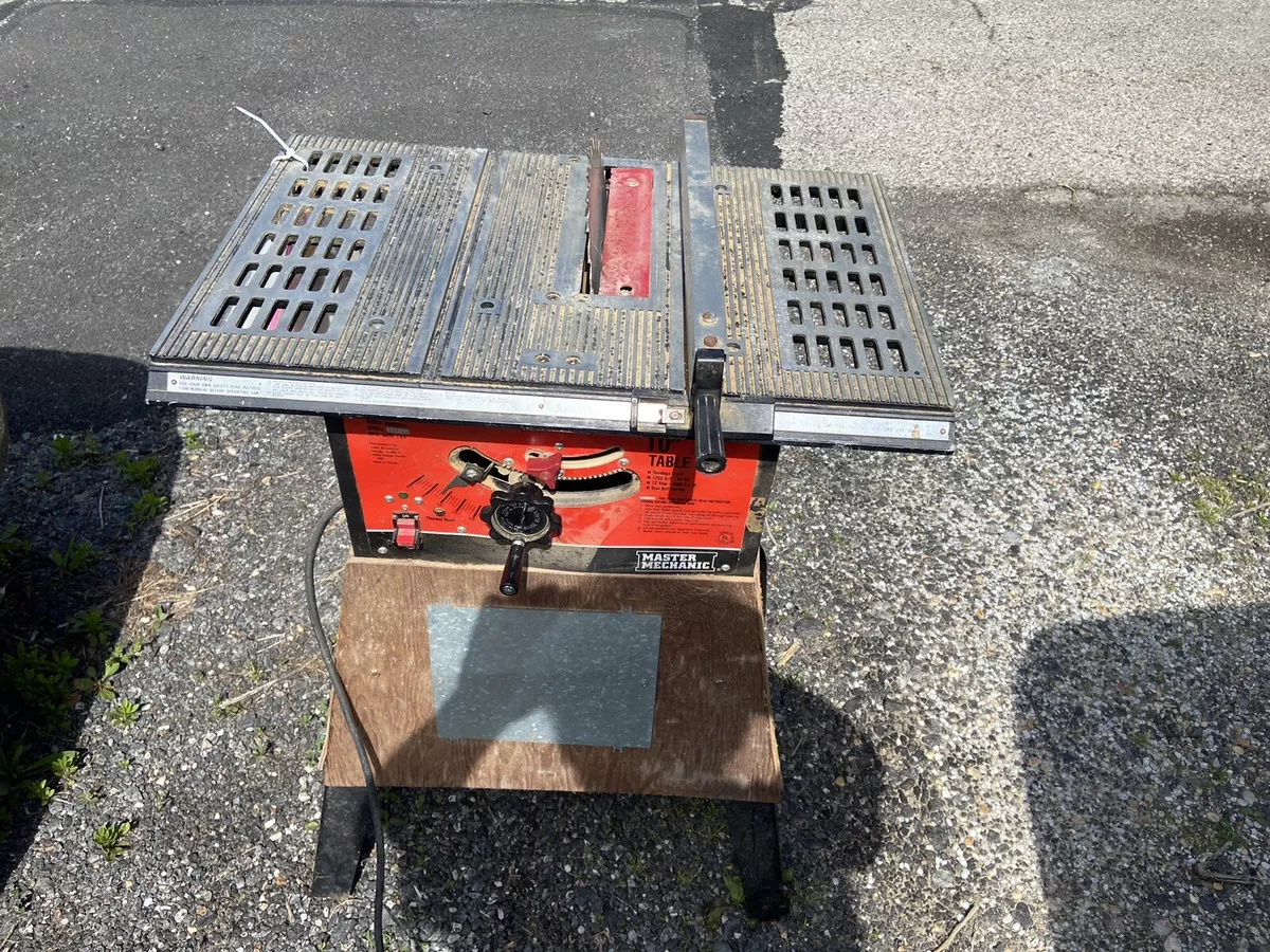 master mechanic 10 table saw tough and strong local pickip outside Philadelphia
