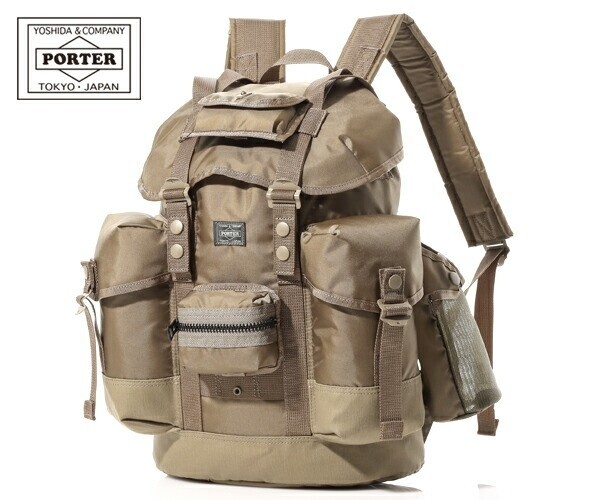 Porter All Alice Pack with Pouch Backpack 502-05957-40 beige