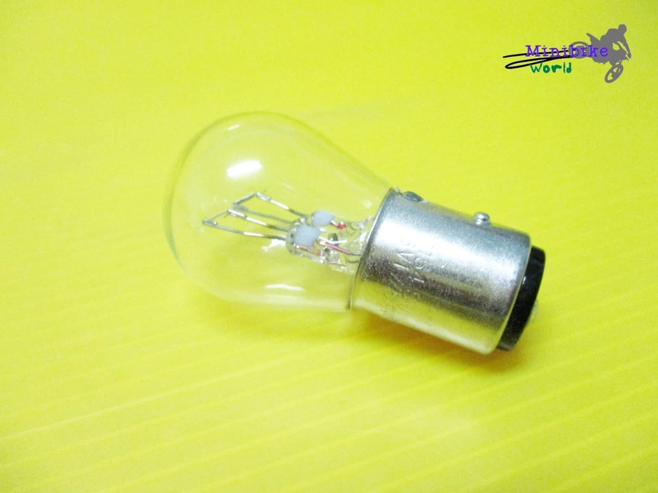 FIT HONDA C50 C65 C70 C90 Taillight Bulb 10Pcs. 6v. 17/5.3W   [mi3848] Foto 2 de 4