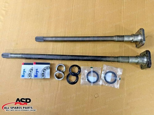 Rear Axle Shaft Left & Right Set L+R with Kit Fits Suzuki Samurai SJ413-Genuine - Picture 6 of 6