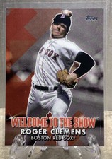 2022 Roger Clemens Welcome To The Show Insert Topps Series 1 #WTTS-17 Red Sox