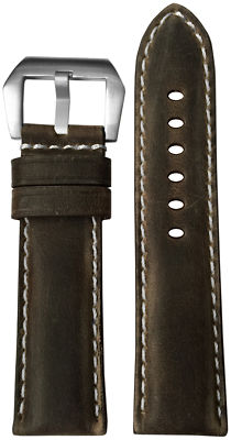 22x22 XL RIOS1931 for Panatime Slate Distressed Leather Watch Strap for Panerai