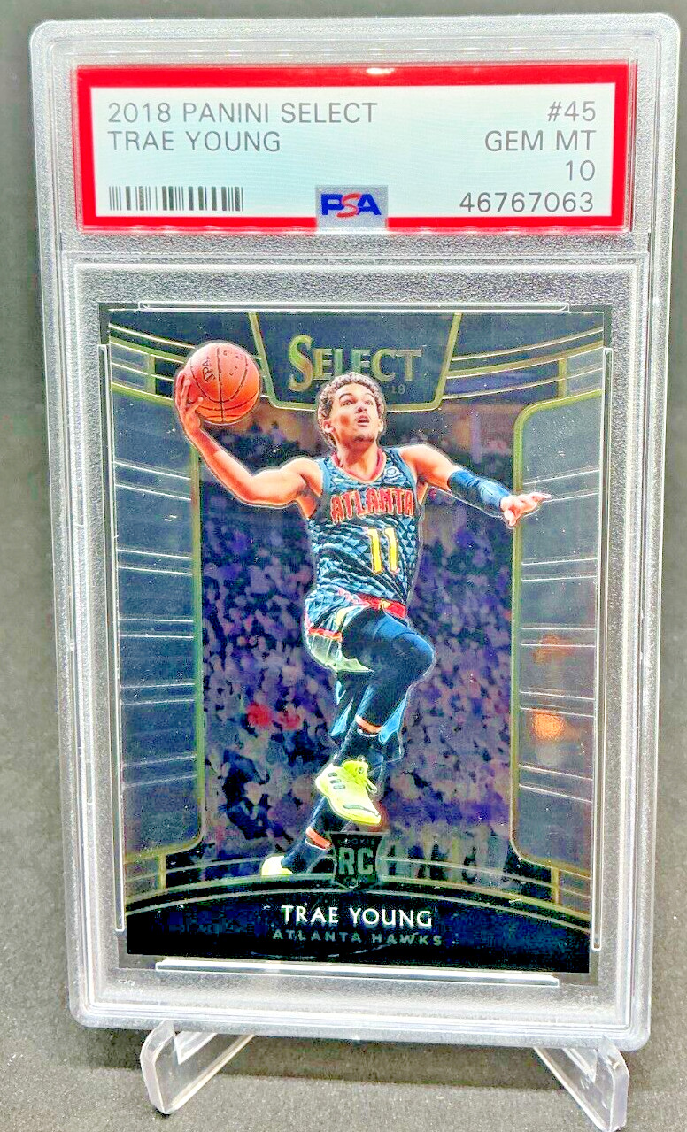 PSA 10 - 2018/19 Panini Select TRAE YOUNG RC #45 (7063) Hawks