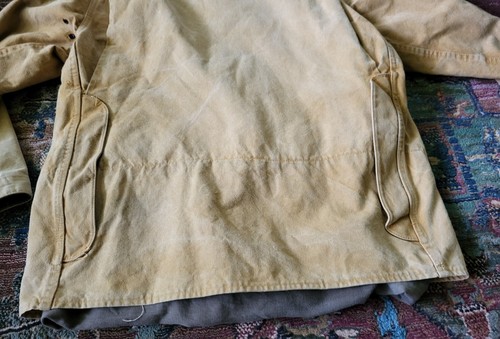 Vtg FADED Red Head Bone Dry Hunting Shooting Jacket Size 40 Canvas Sportsman 80s - Picture 15 of 16