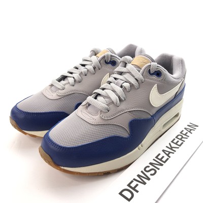nike air max 1 atmosphere grey deep royal blue
