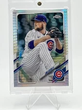 Jon Lester 2021 Topps Chrome #13 Prism Refractor