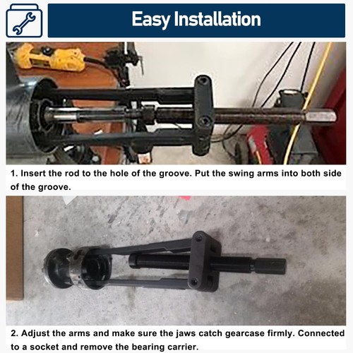 Upper & Lower Bearing Carrier Puller with Fuel Water Separator Wrench for Yamaha - Bild 7 von 10